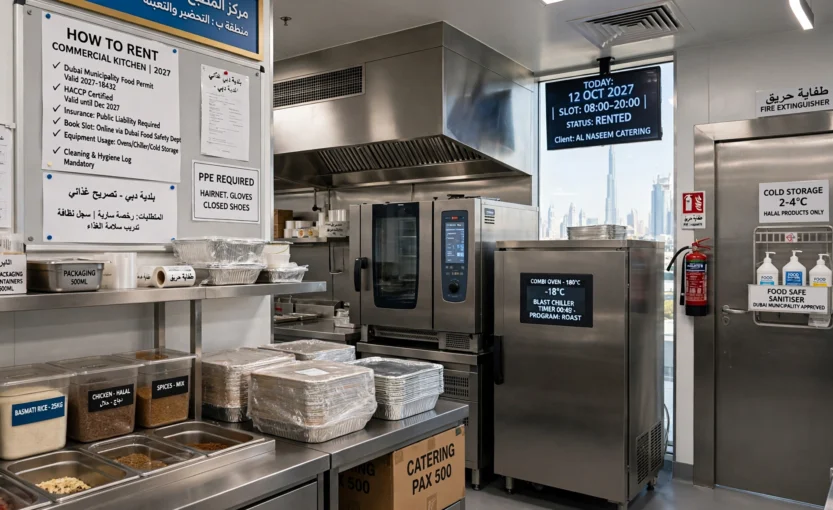 Commercial Kitchen for Catering in Dubai